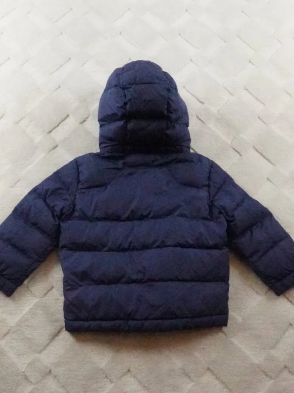 Polo Ralph Lauren Performance Puffer Jacket 2T Navy Full Zip Hooded